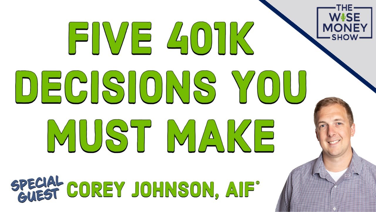 Five 401k Decisions You Must Make