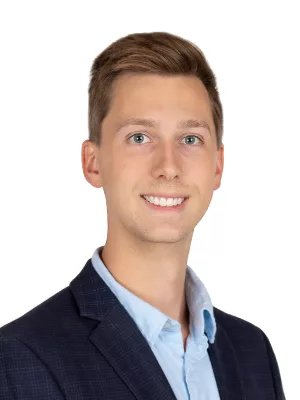 Nolan Jongsma Smiling professionally