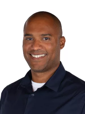 Collin Wallace Smiling professionally