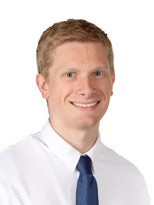 Carter Leman Smiling professionally